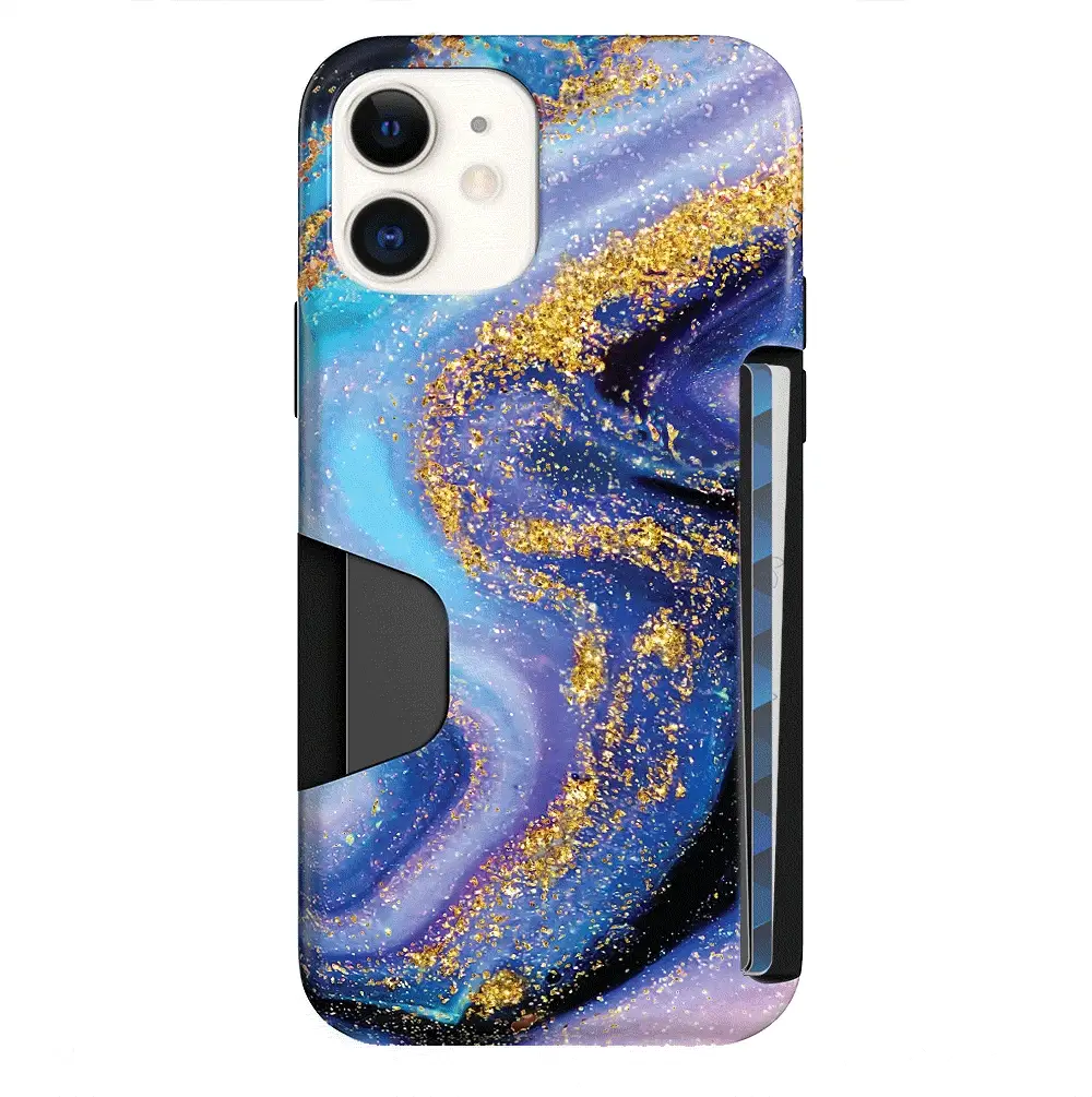 Galaxy Glitter iPhone Wallet Case - Image 73