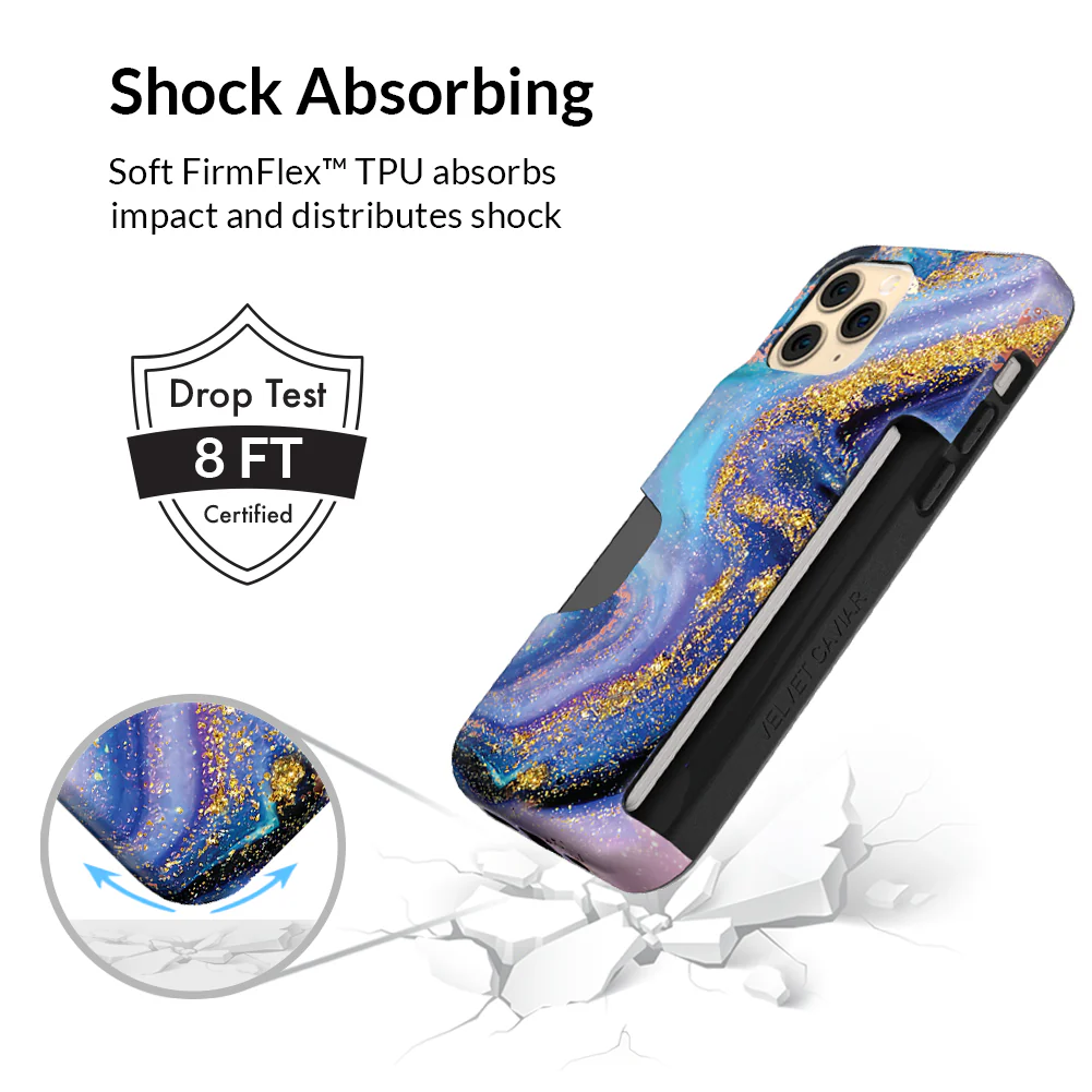 Galaxy Glitter iPhone Wallet Case - Image 94