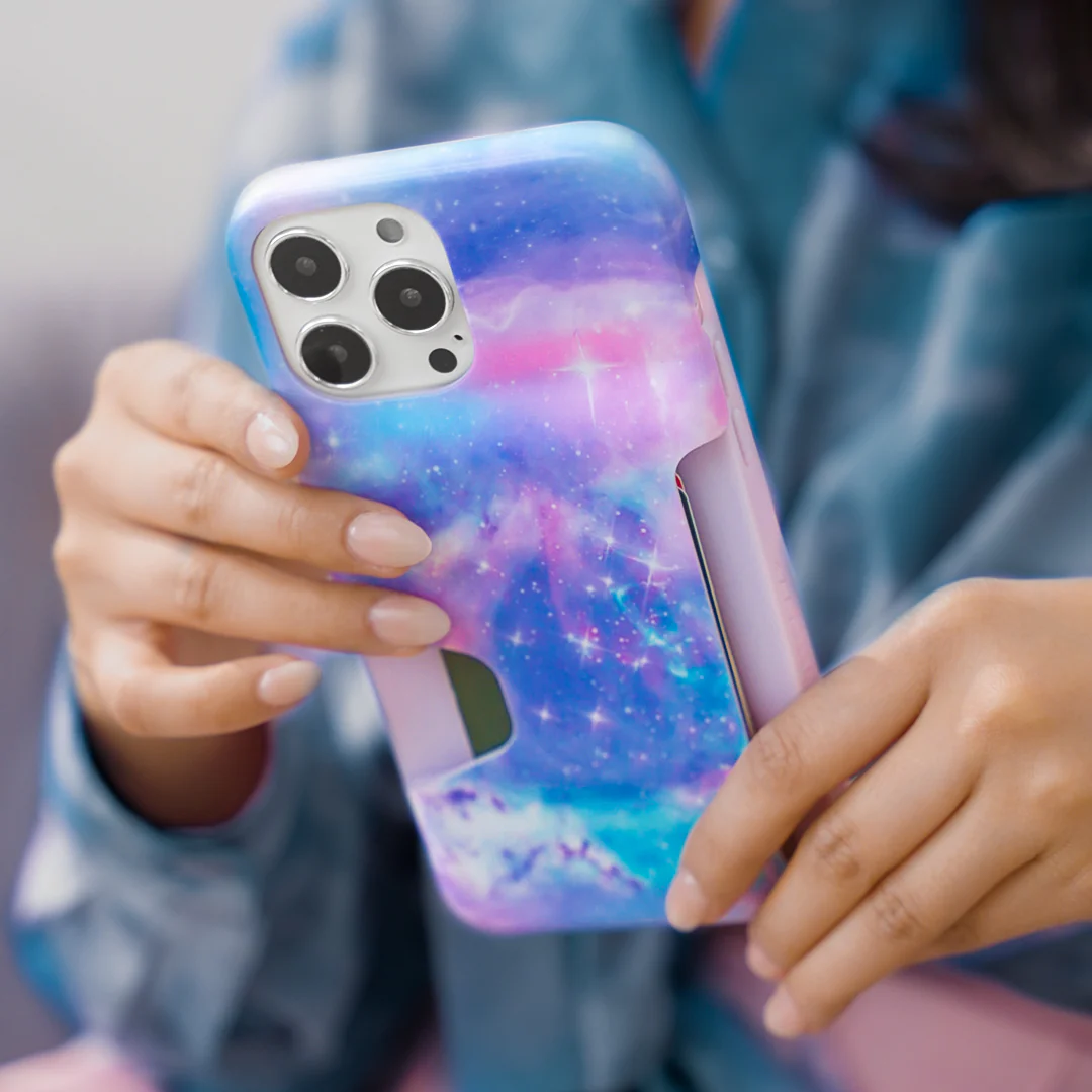 Pastel Galaxy iPhone Wallet Case - Image 106