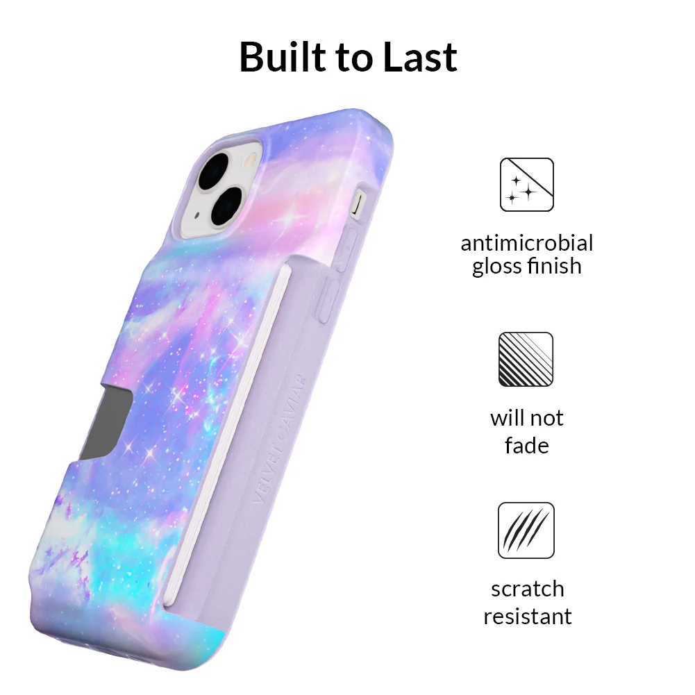 Pastel Galaxy iPhone Wallet Case - Image 112
