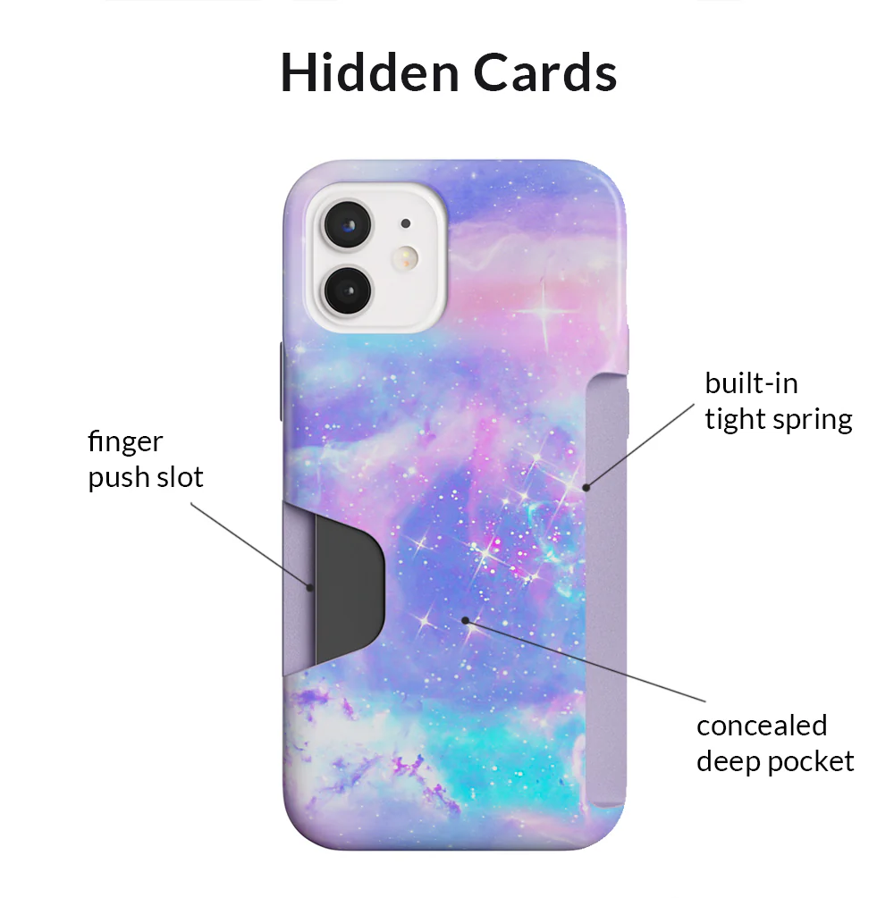 Pastel Galaxy iPhone Wallet Case - Image 20