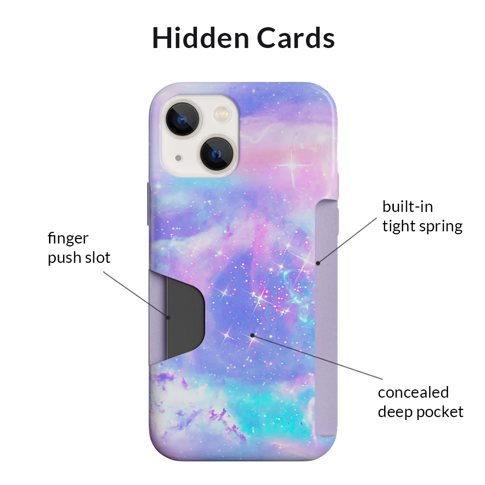 Pastel Galaxy iPhone Wallet Case - Image 28
