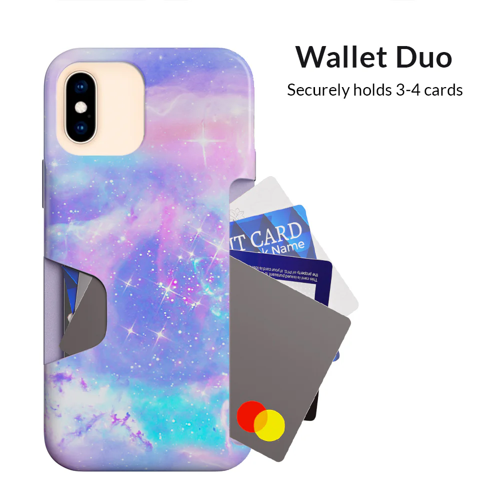 Pastel Galaxy iPhone Wallet Case - Image 3