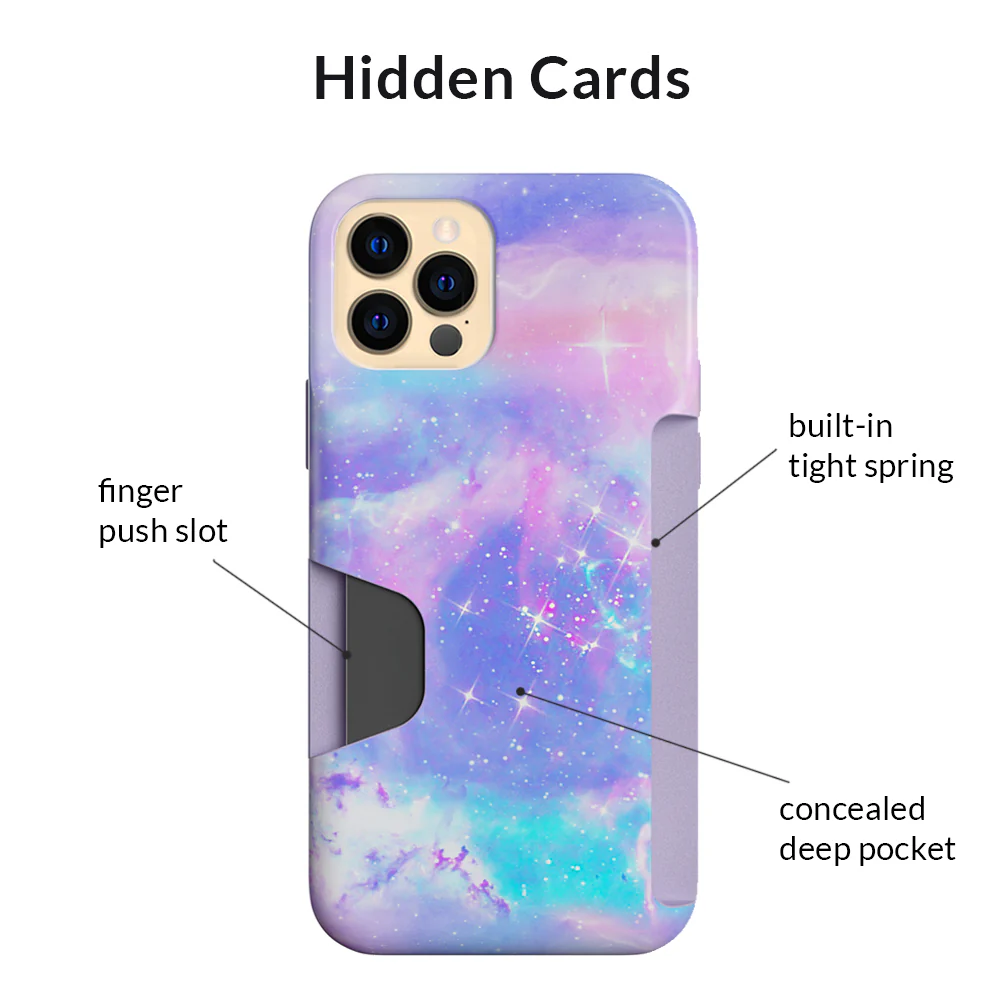 Pastel Galaxy iPhone Wallet Case - Image 51