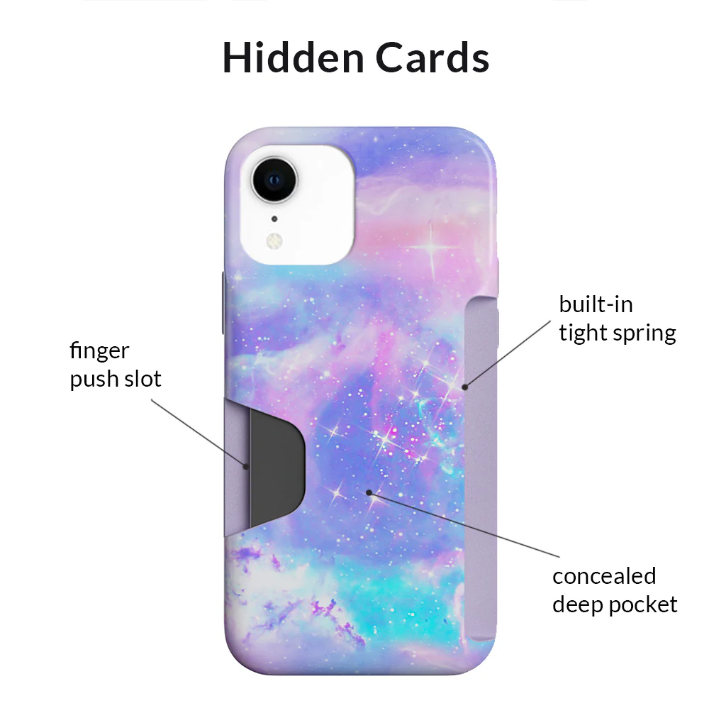 Pastel Galaxy iPhone Wallet Case - Image 92