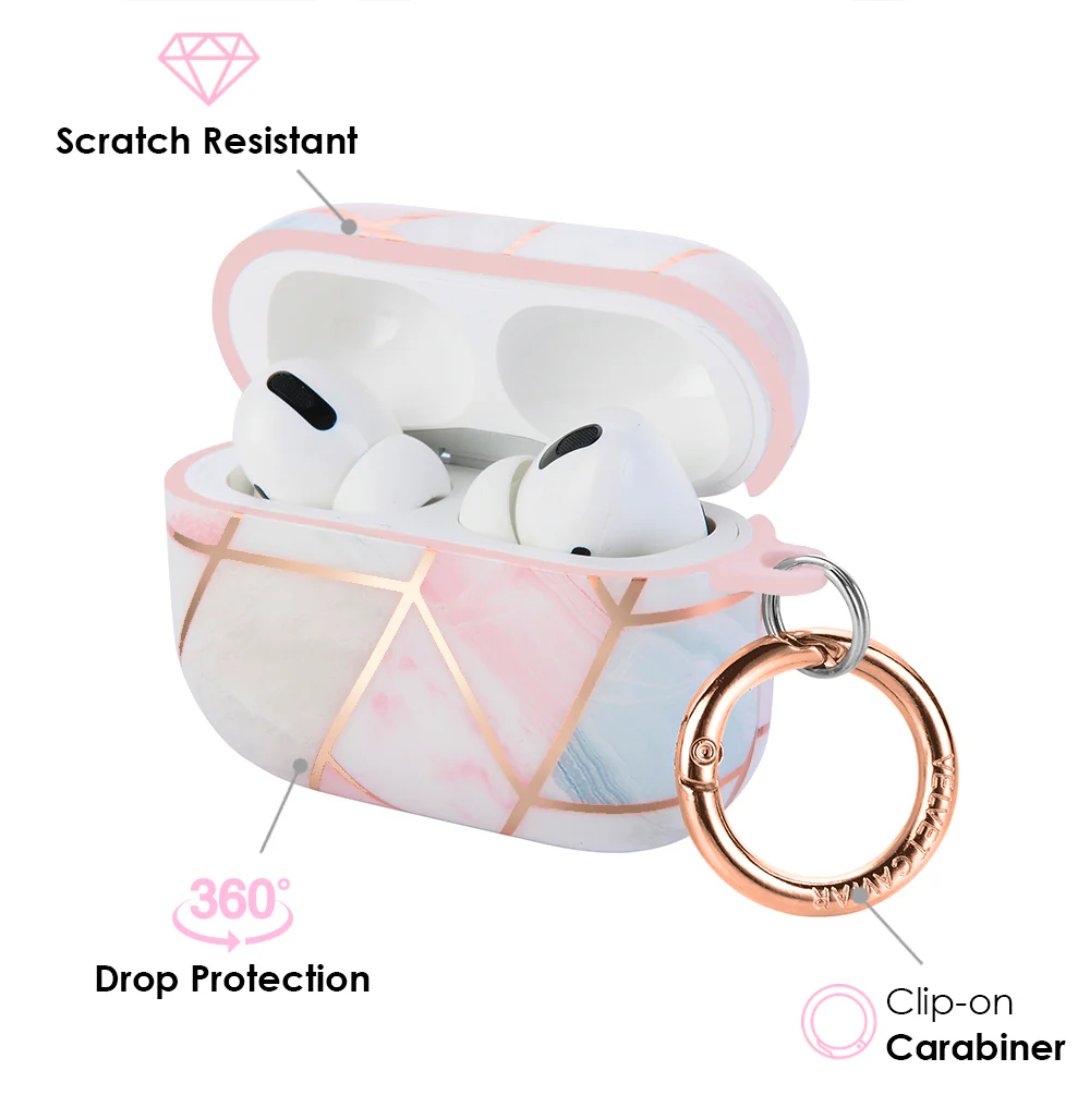Geometric Marble Airpods Case - Image 8