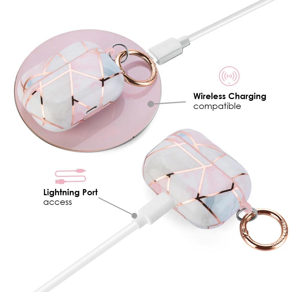 Geometric Marble Airpods Case - Image 9