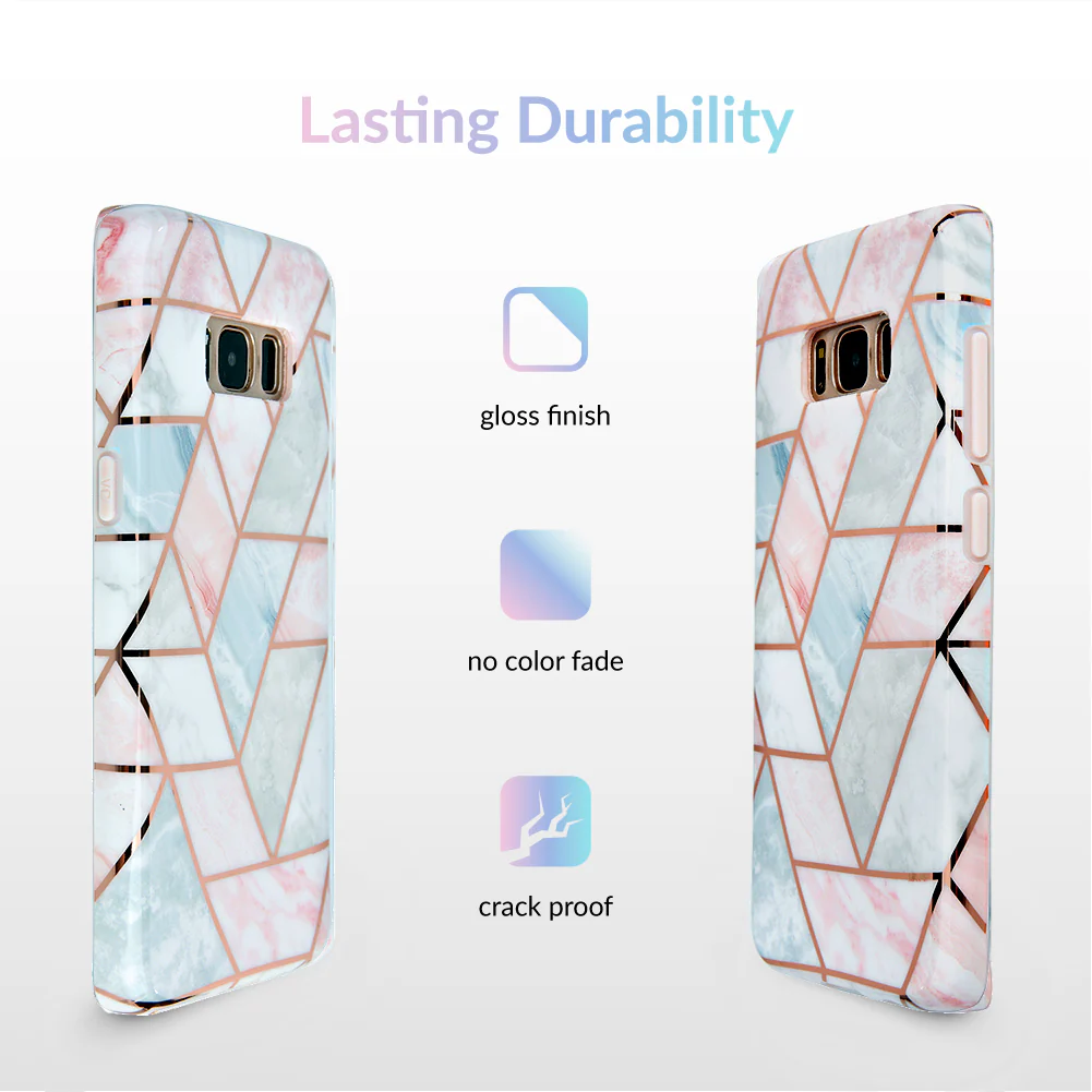 Geometric Marble Samsung Case - Image 3