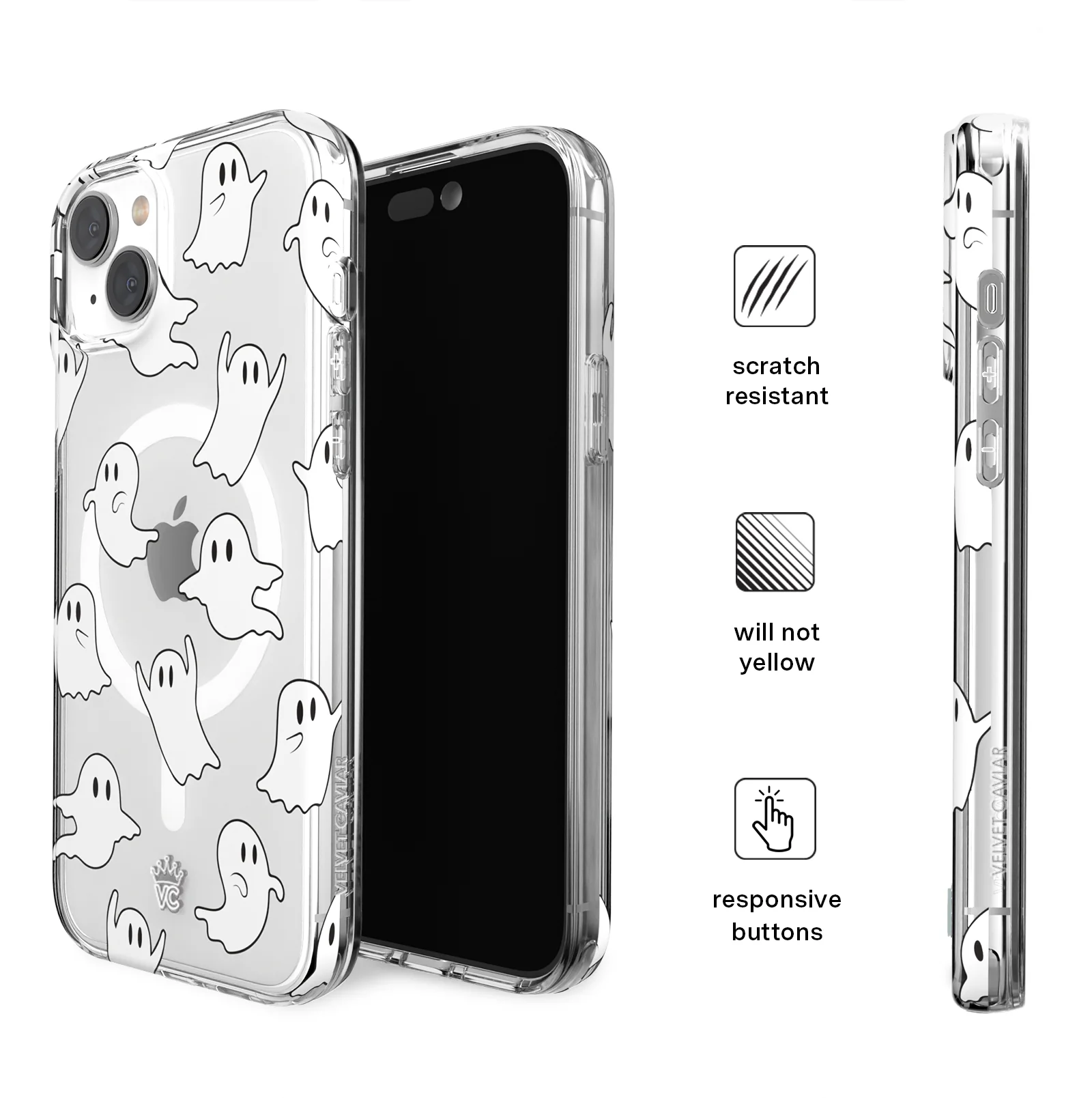 Ghosted Clear iPhone Case - Image 111