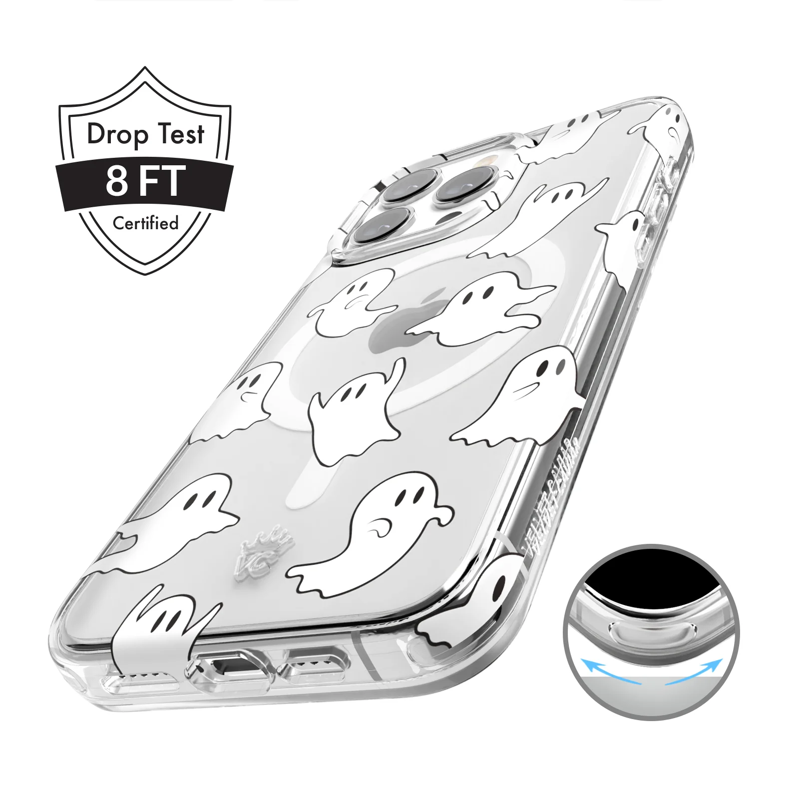 Ghosted Clear iPhone Case - Image 115