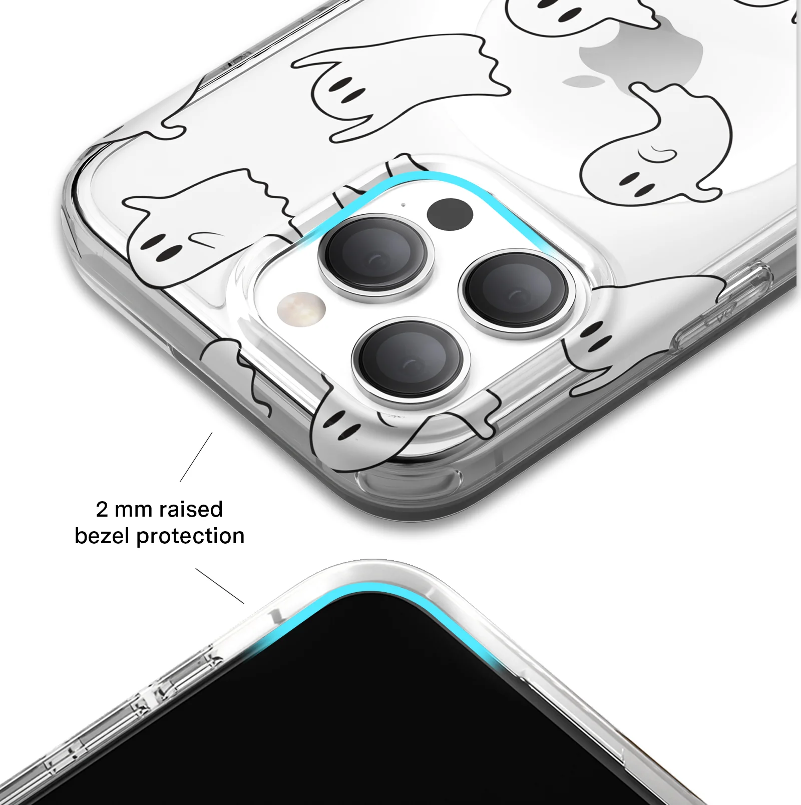 Ghosted Clear iPhone Case - Image 118