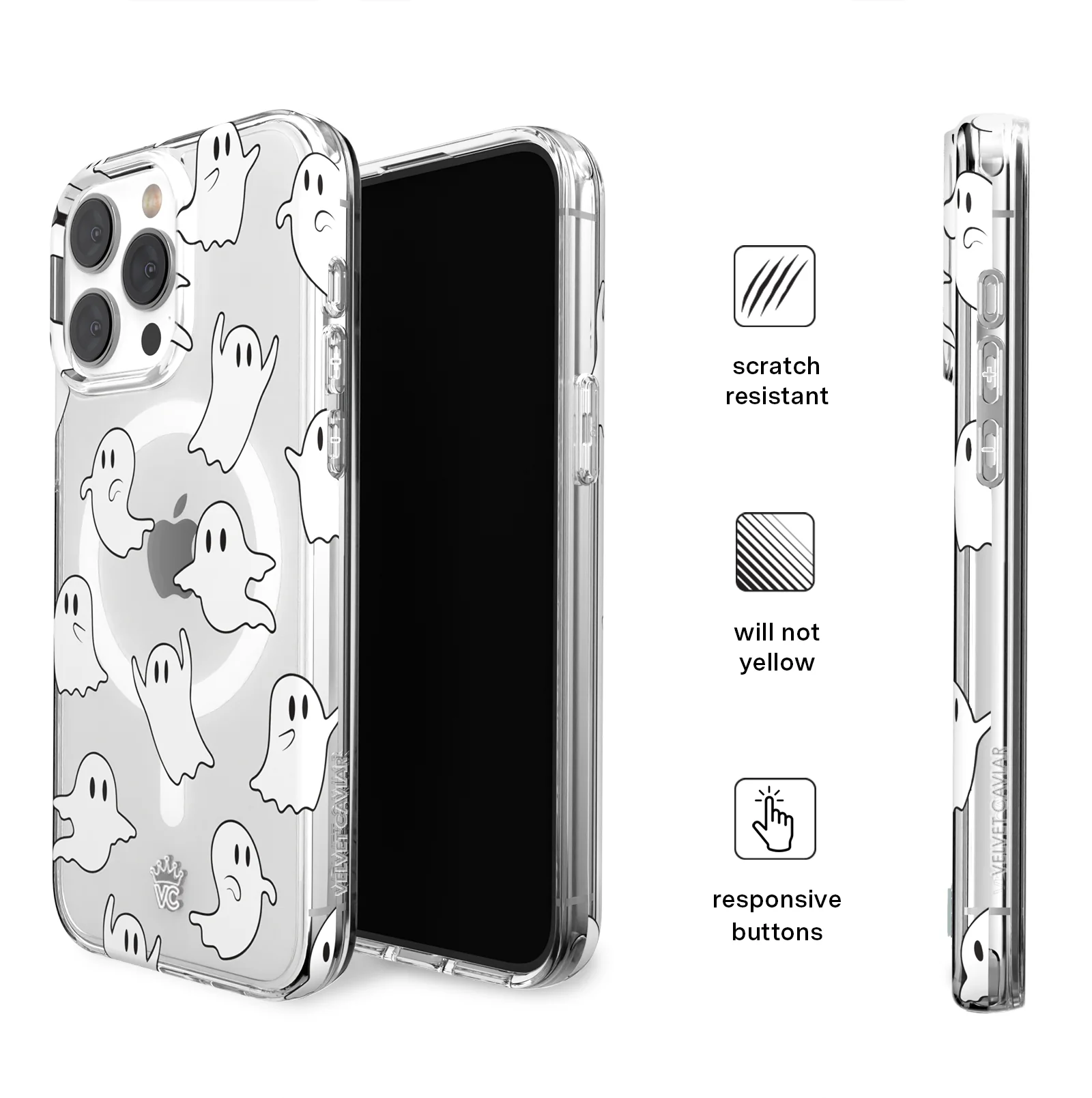 Ghosted Clear iPhone Case - Image 121