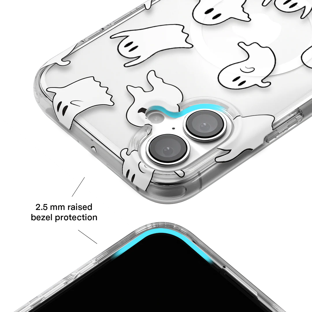 Ghosted Clear iPhone Case - Image 123
