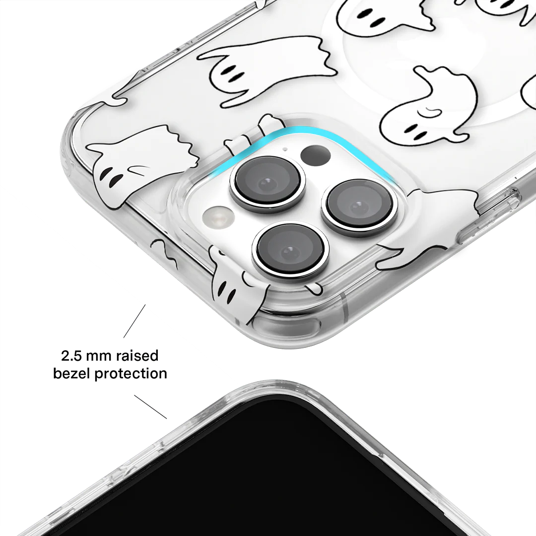 Ghosted Clear iPhone Case - Image 133