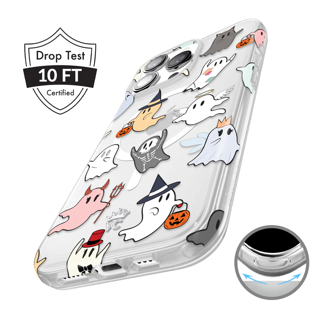 Ghosted Costume Party iPhone Case - Image 14