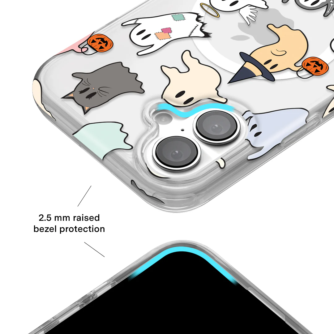 Ghosted Costume Party iPhone Case - Image 2