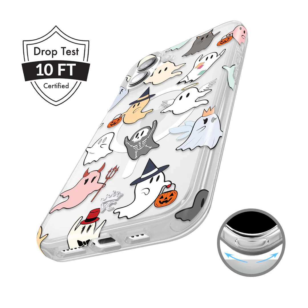 Ghosted Costume Party iPhone Case - Image 4