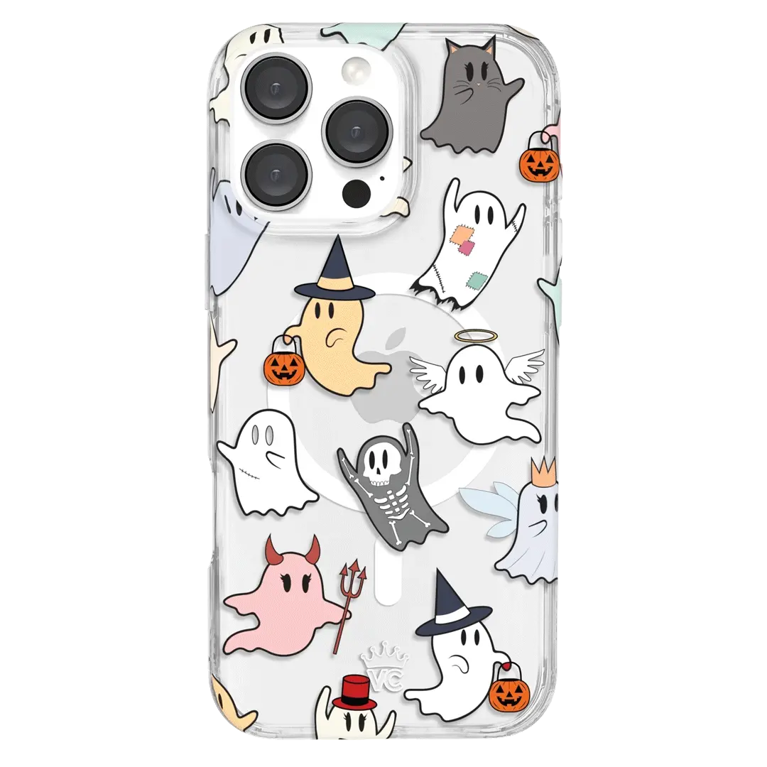 Ghosted Costume Party iPhone Case - Image 6
