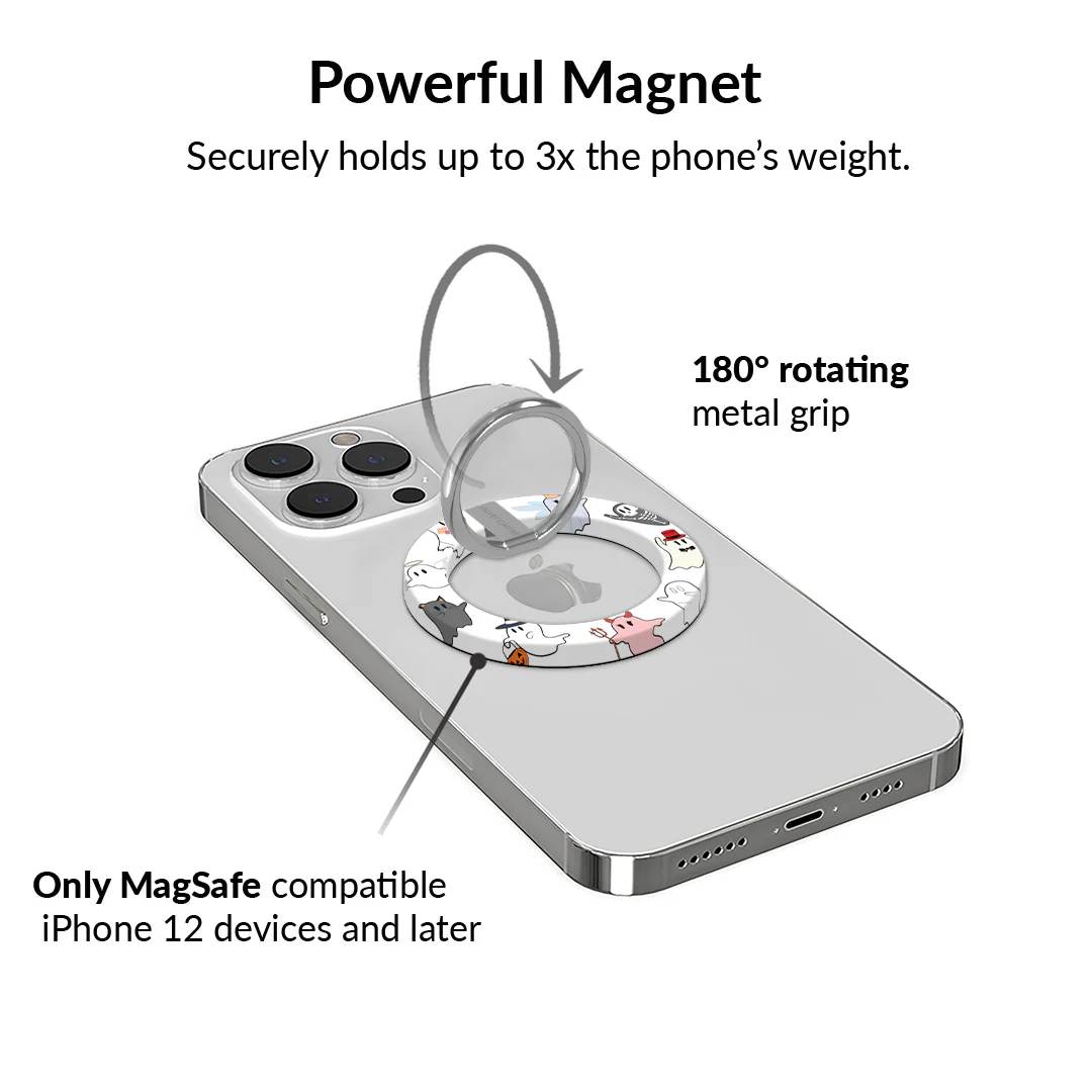 Ghosted Costume Party MagSafe Grip Ring - Image 3