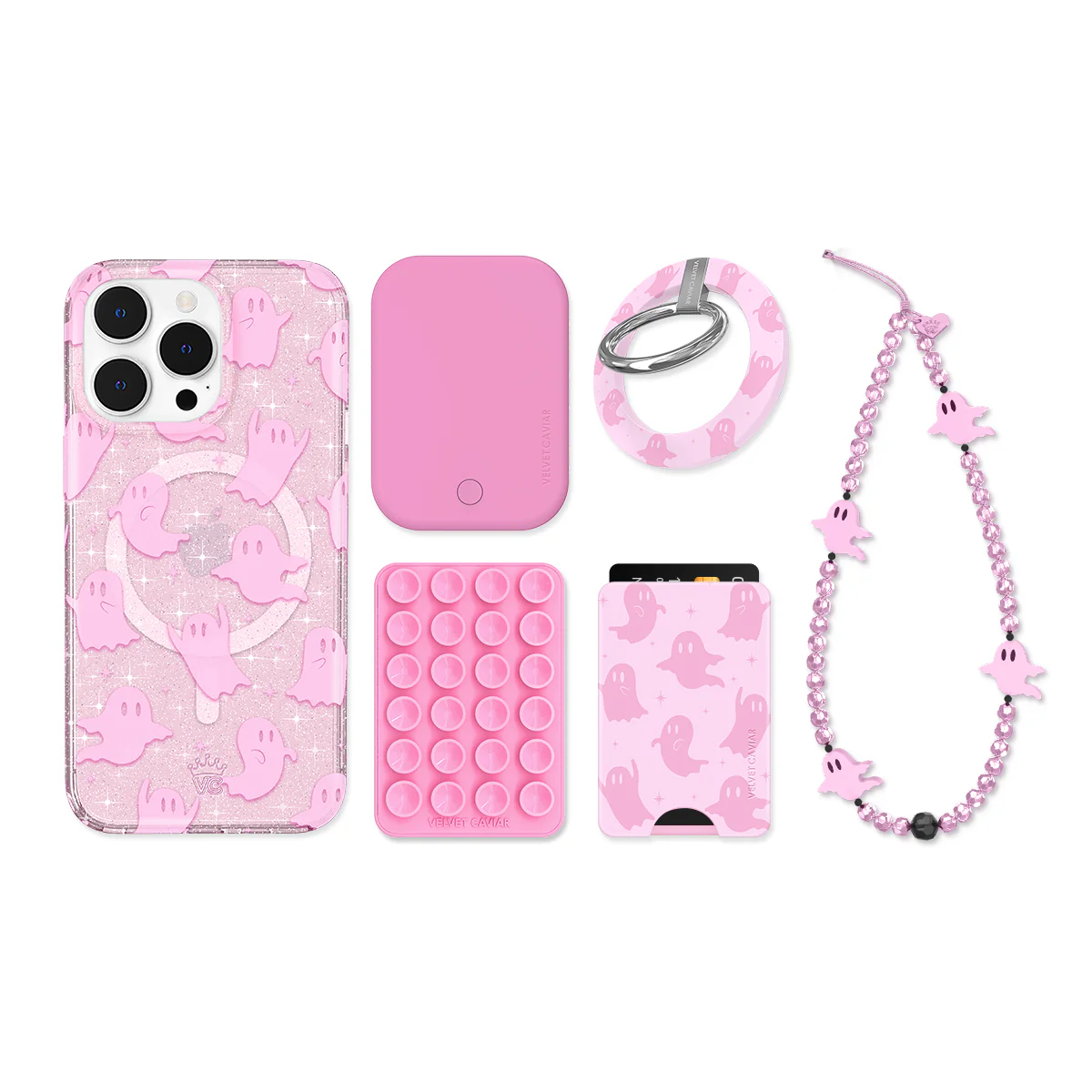 Ghosted Pink iPhone Bundle Set - Image 15