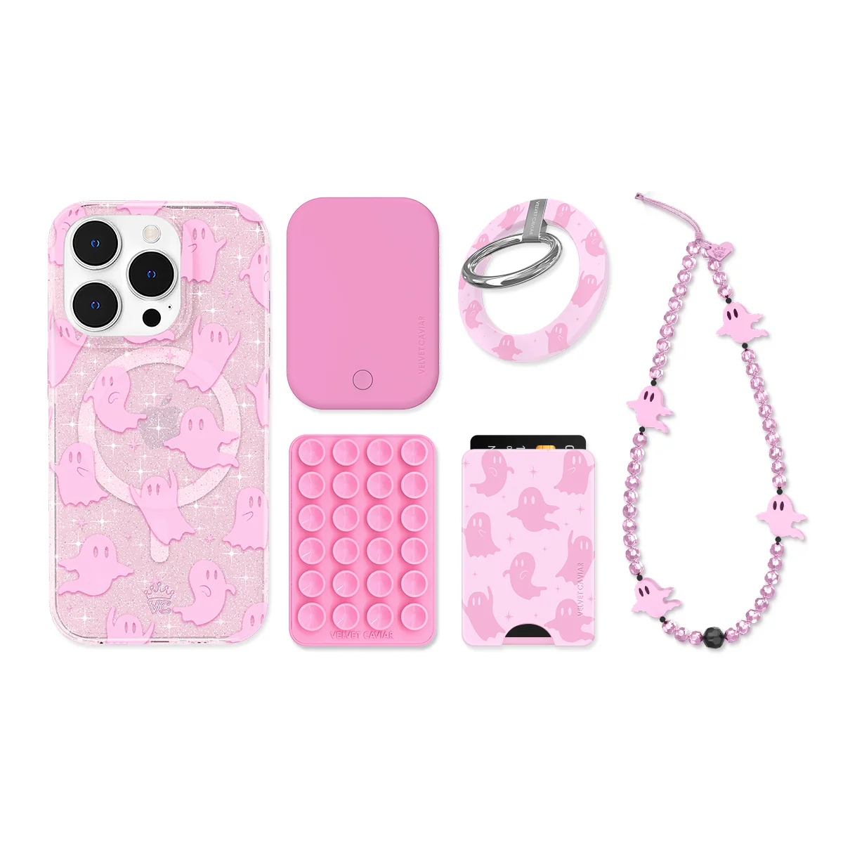 Ghosted Pink iPhone Bundle Set - Image 16