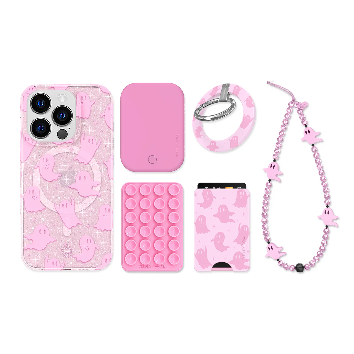 Ghosted Pink iPhone Bundle Set - Image 18