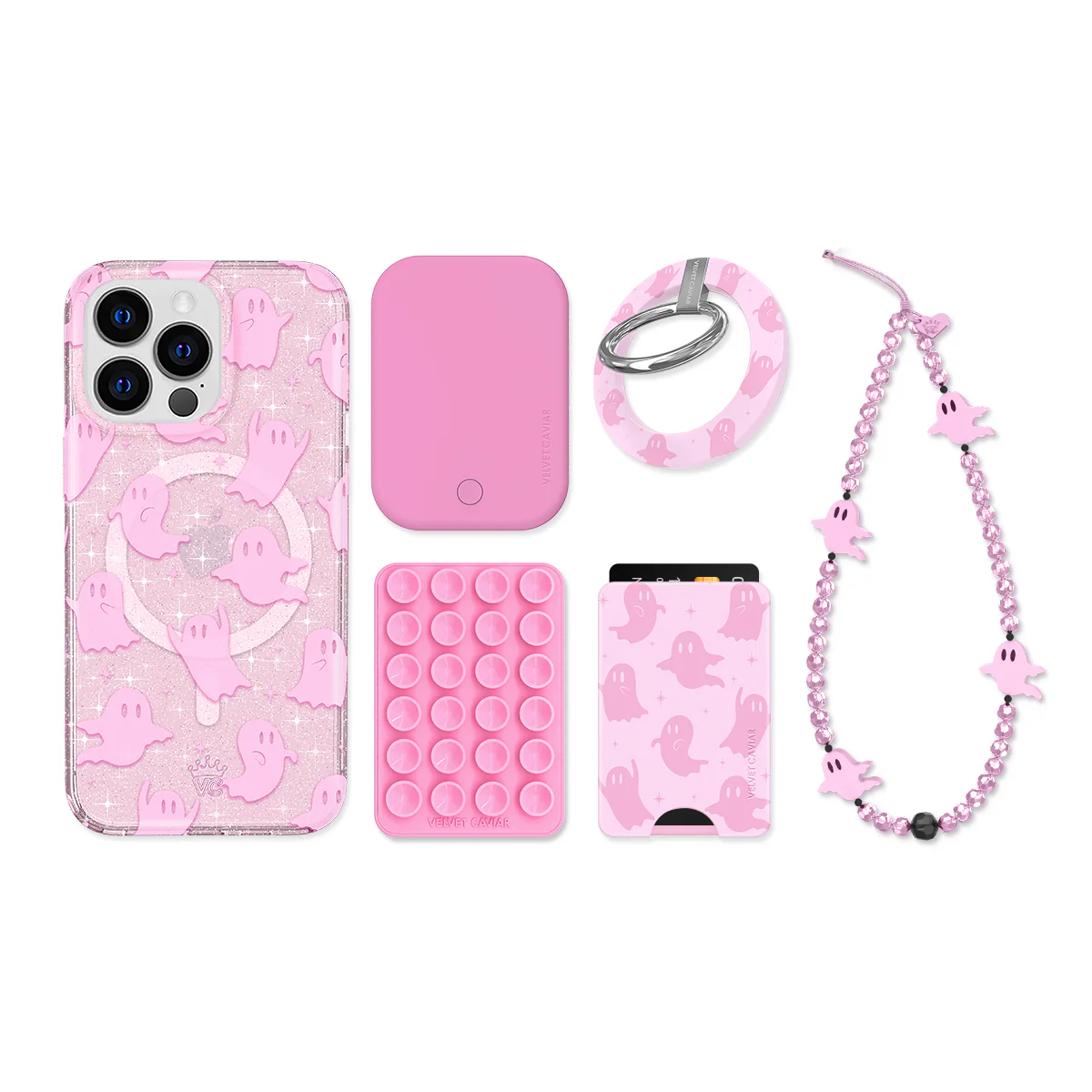 Ghosted Pink iPhone Bundle Set - Image 20