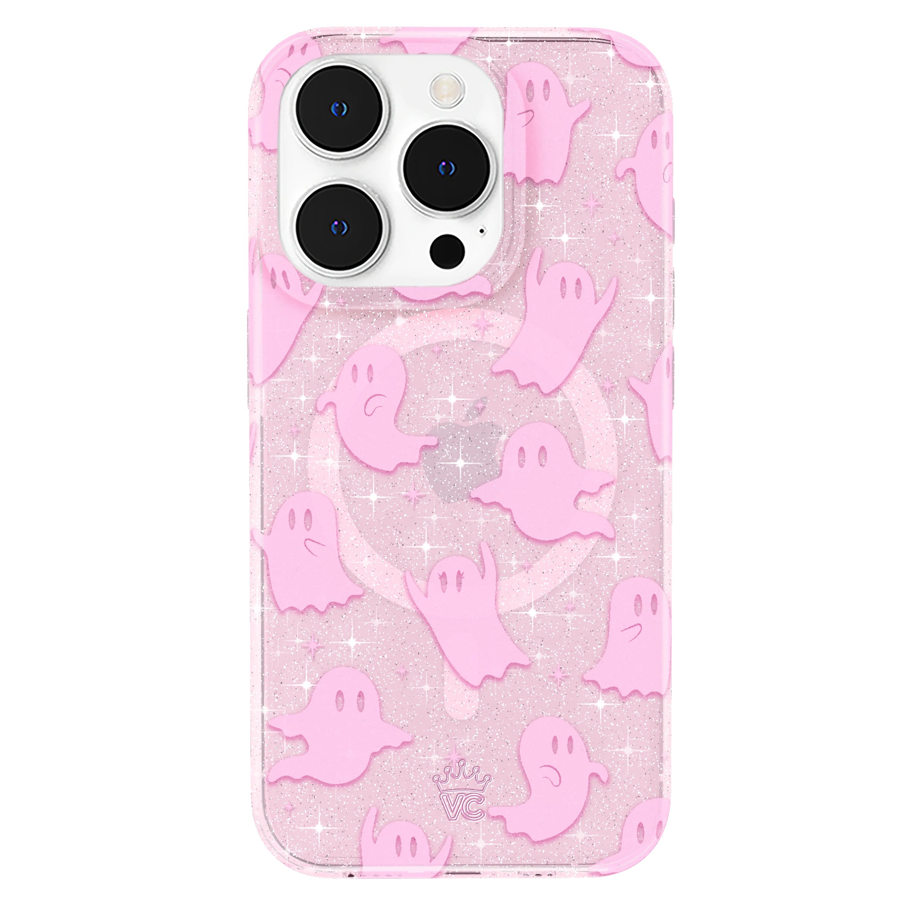 Ghosted Pink Glitter iPhone Case - Image 26