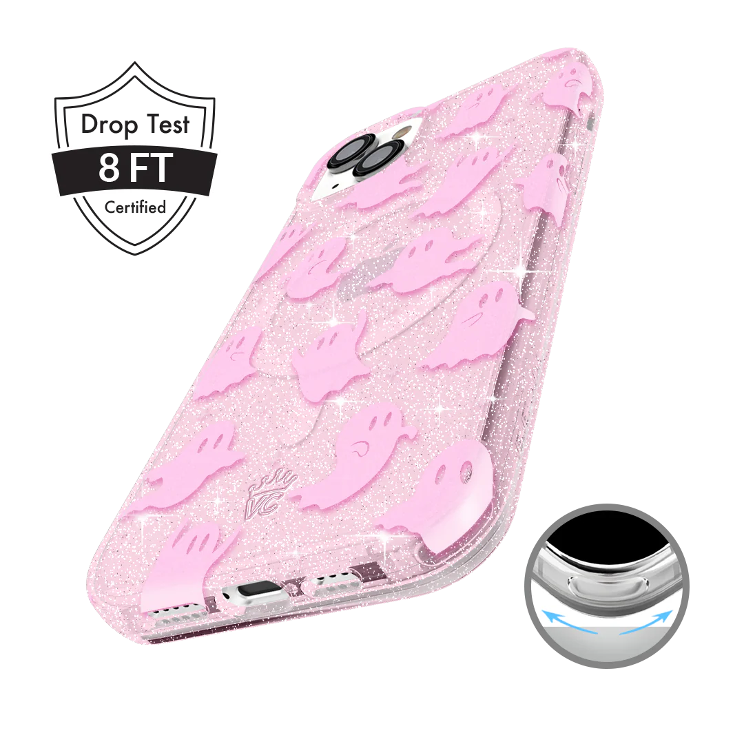 Ghosted Pink Glitter iPhone Case - Image 34