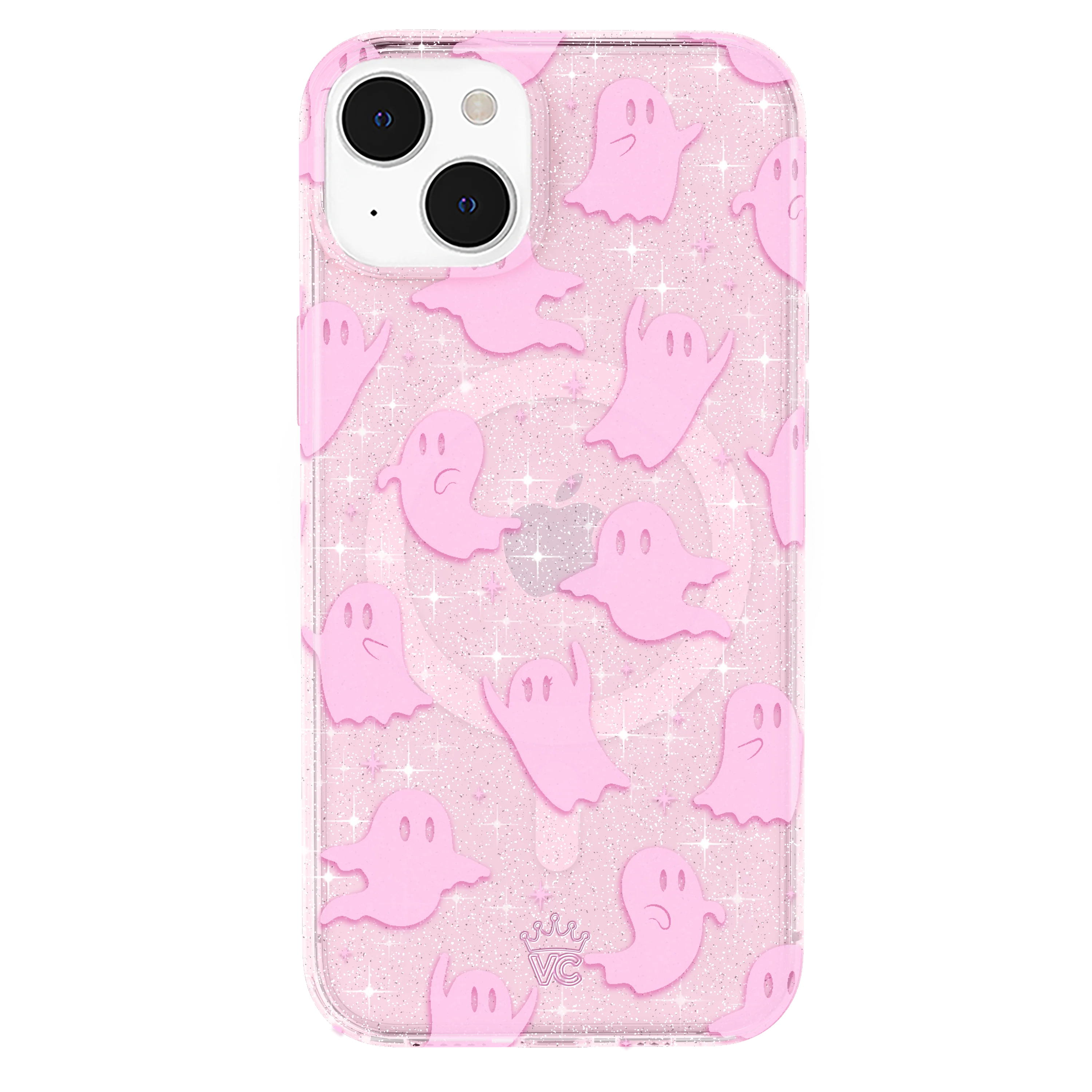 Ghosted Pink Glitter iPhone Case - Image 36