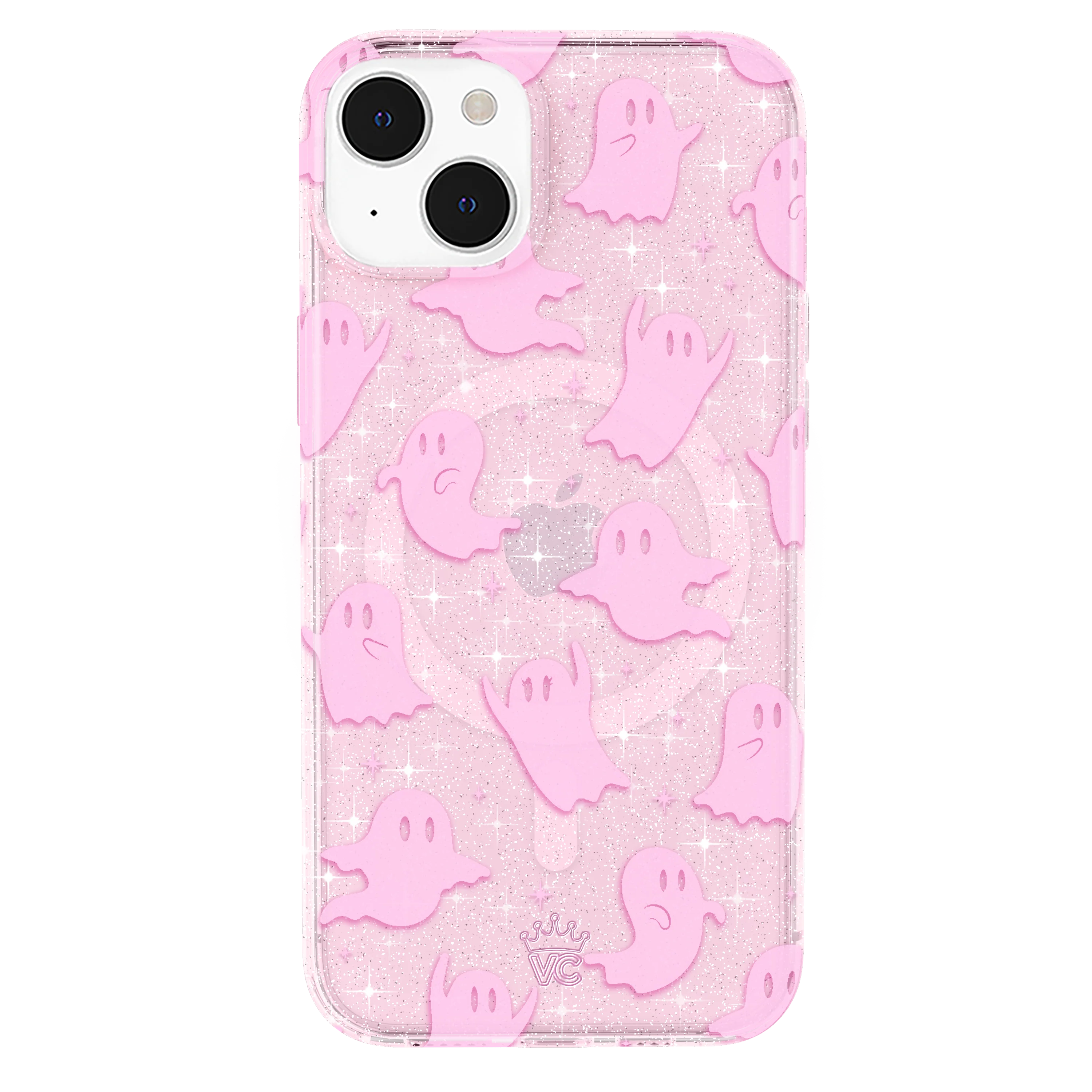 Ghosted Pink Glitter iPhone Case - Image 51