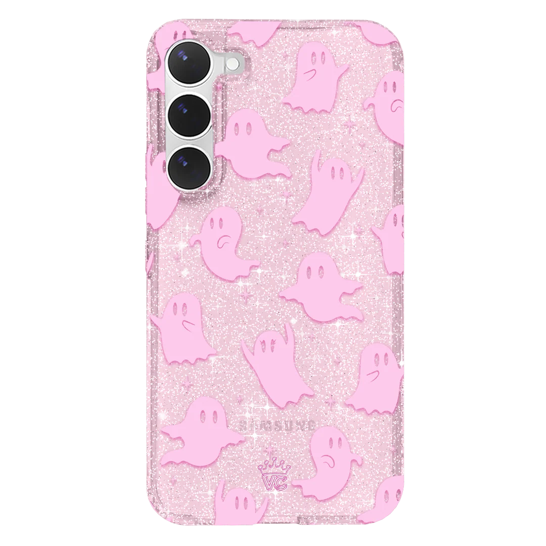 Ghosted Pink Glitter Samsung Case - Image 25