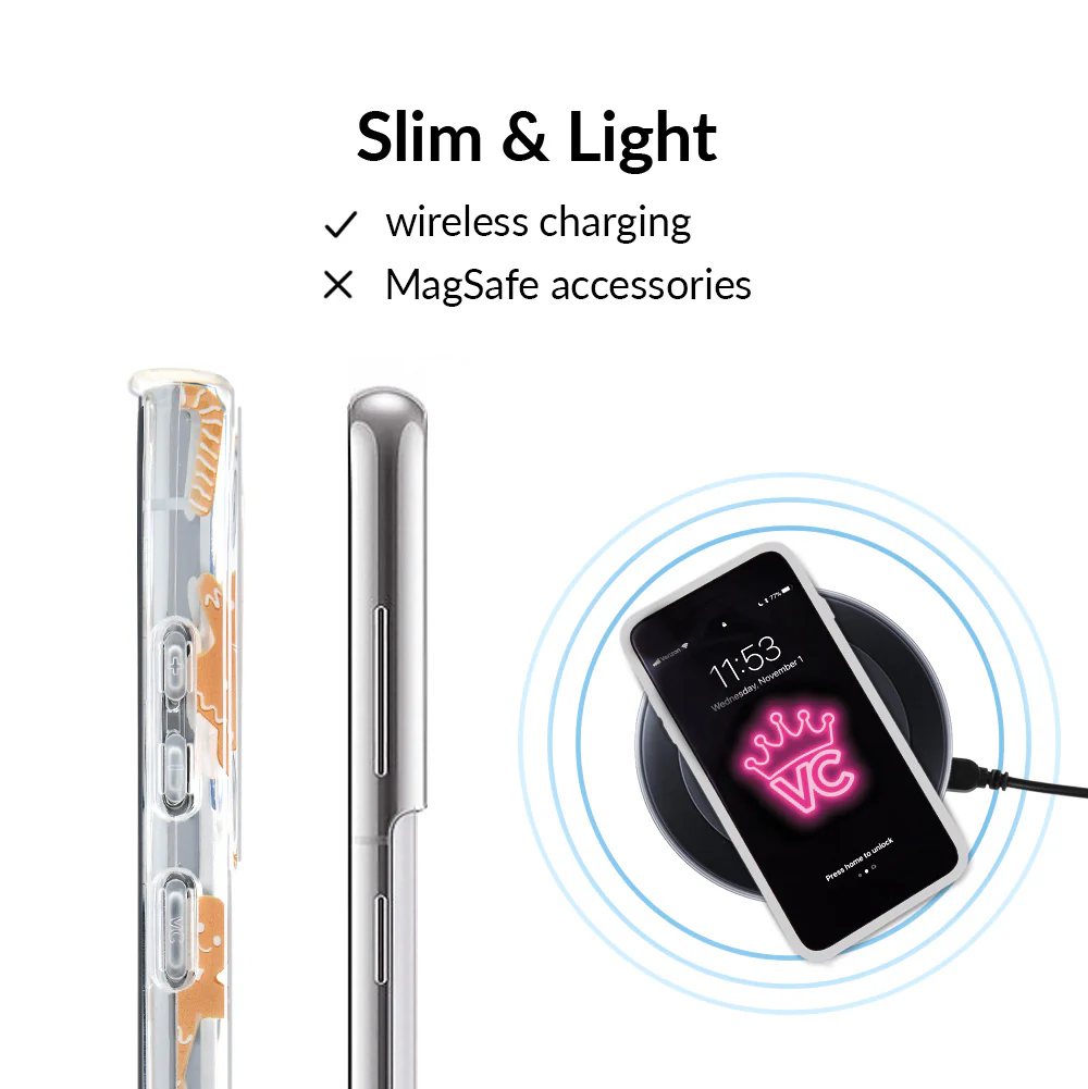Holiday Gingerbread Clear Samsung Case - Image 36