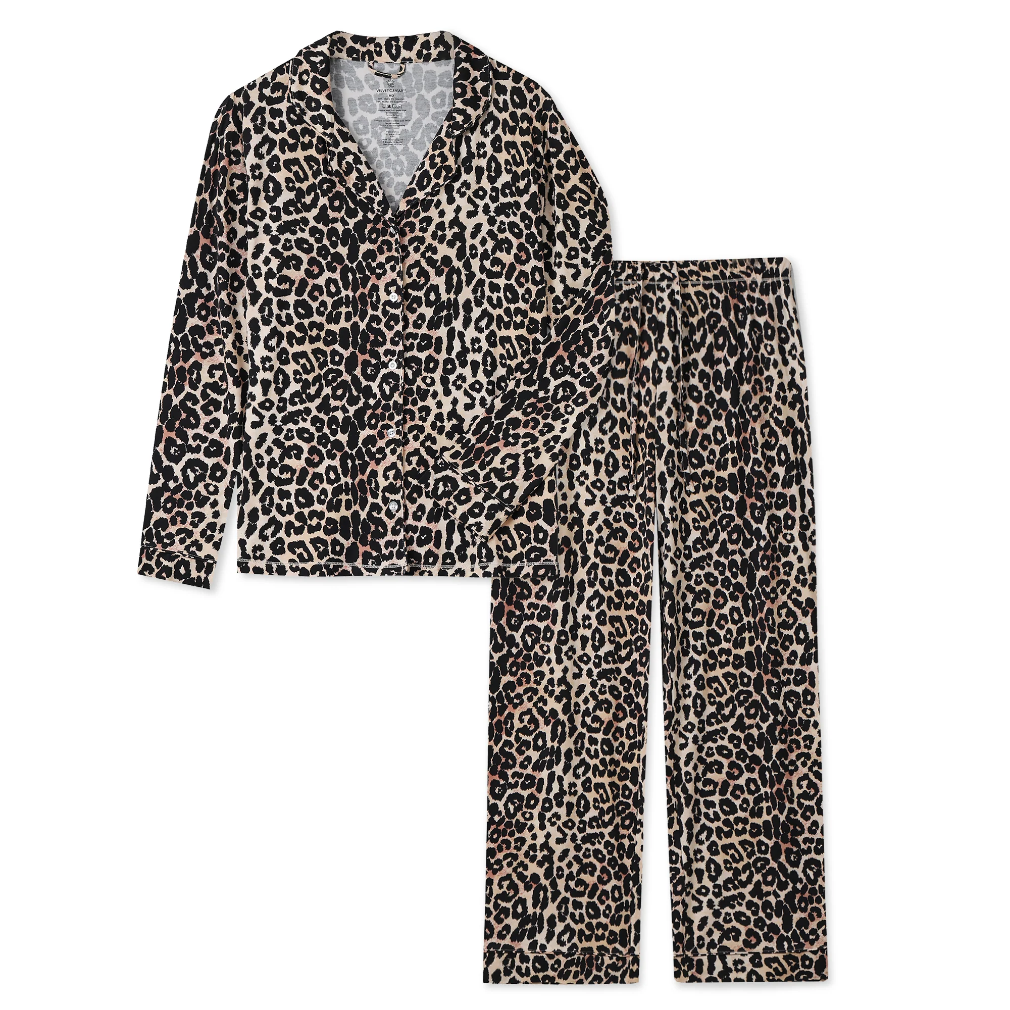 Girls Night Leopard Pajama Set - Image 2