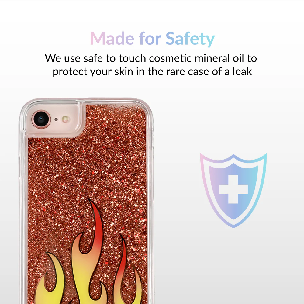 Glitter Flames iPhone Case by Nessa - Image 38