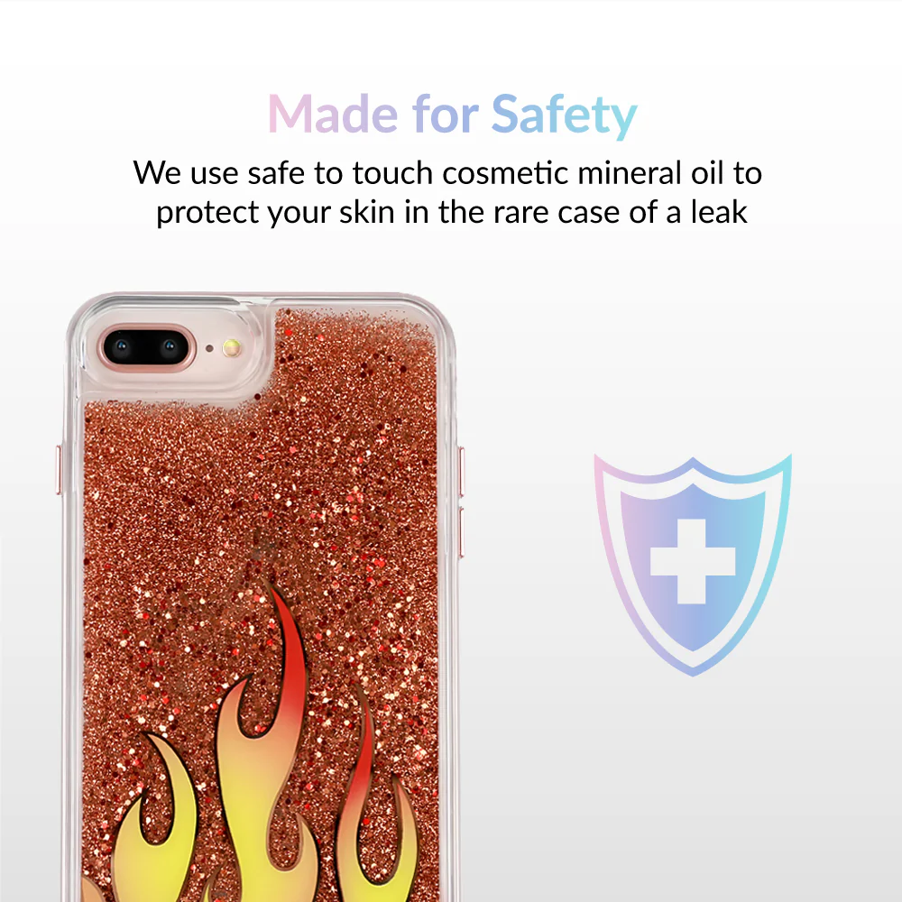 Glitter Flames iPhone Case by Nessa - Image 46
