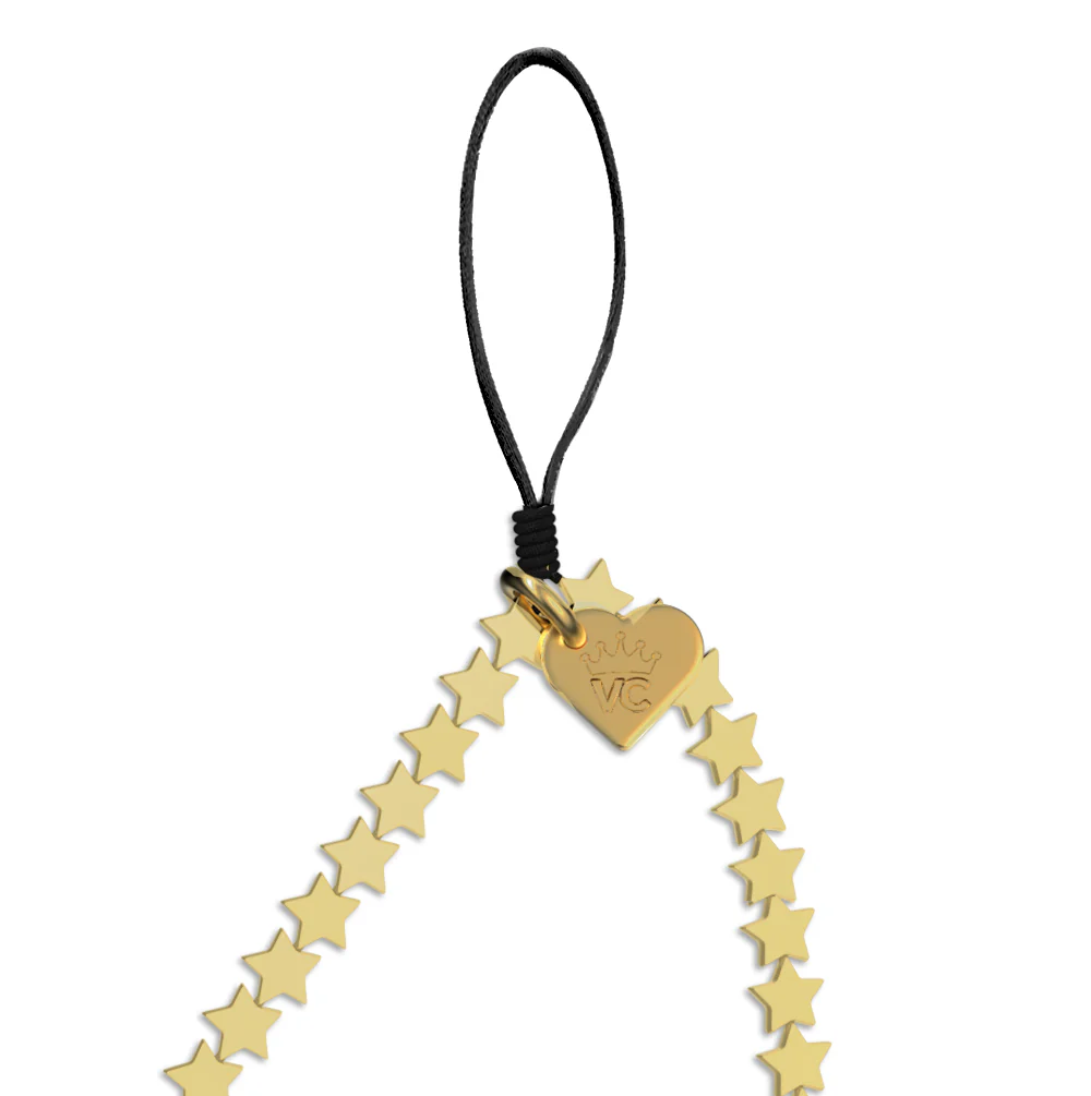 Gold Stars Phone Charm - Image 4
