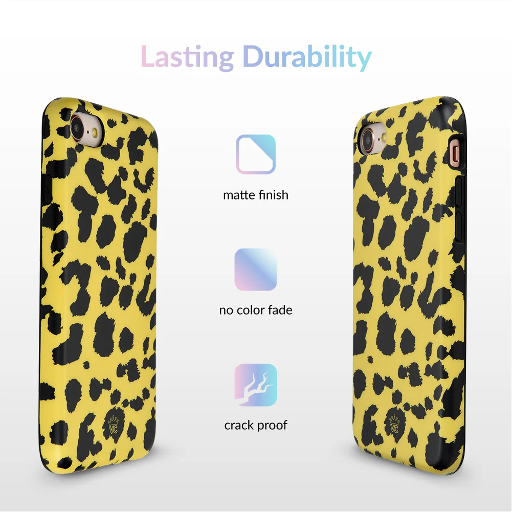 Golden Cheetah iPhone Case - Image 4