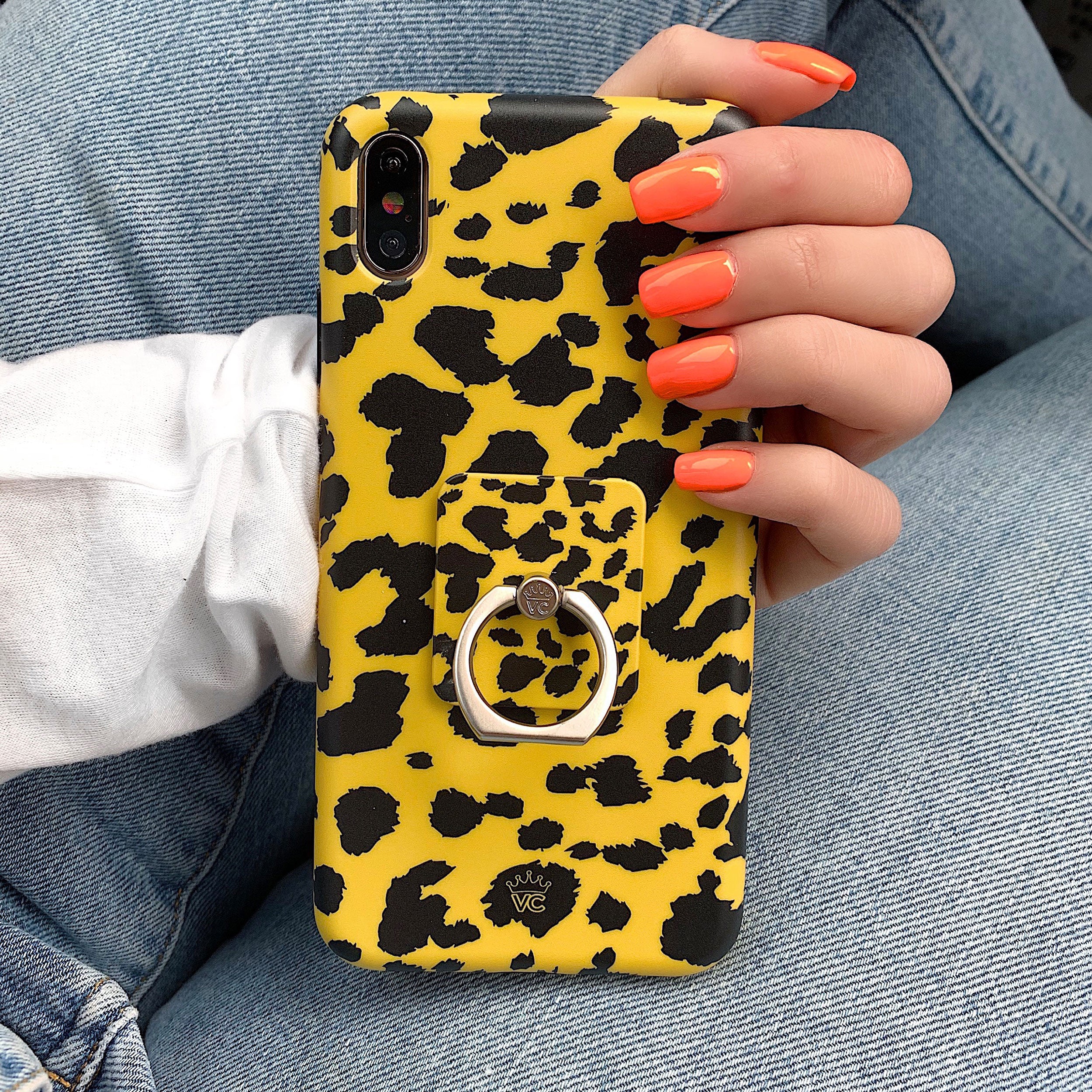 Golden Cheetah Phone Ring - Image 2