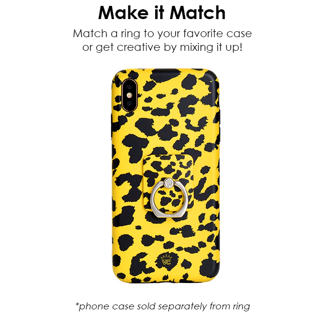 Golden Cheetah Phone Ring - Image 3