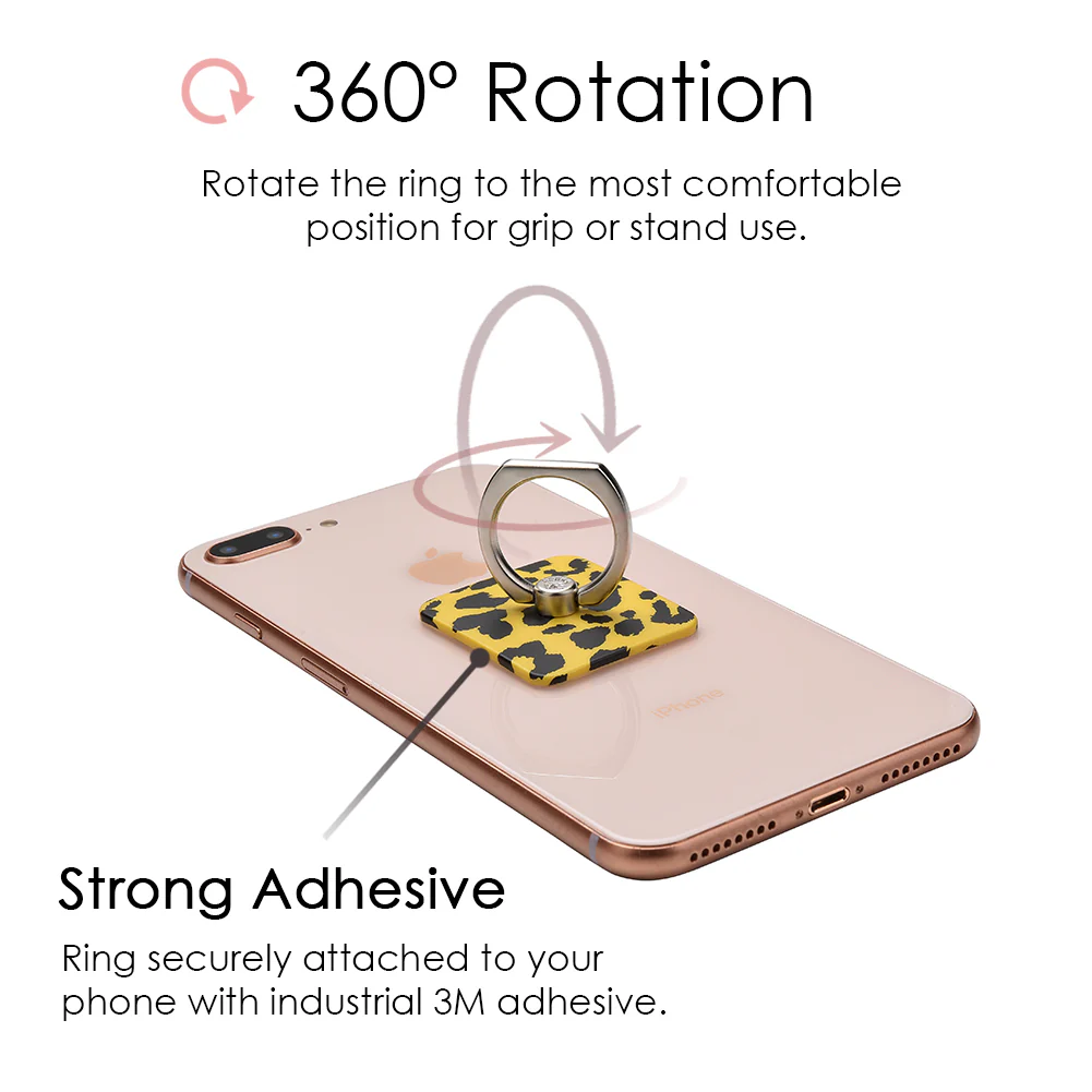 Golden Cheetah Phone Ring - Image 4