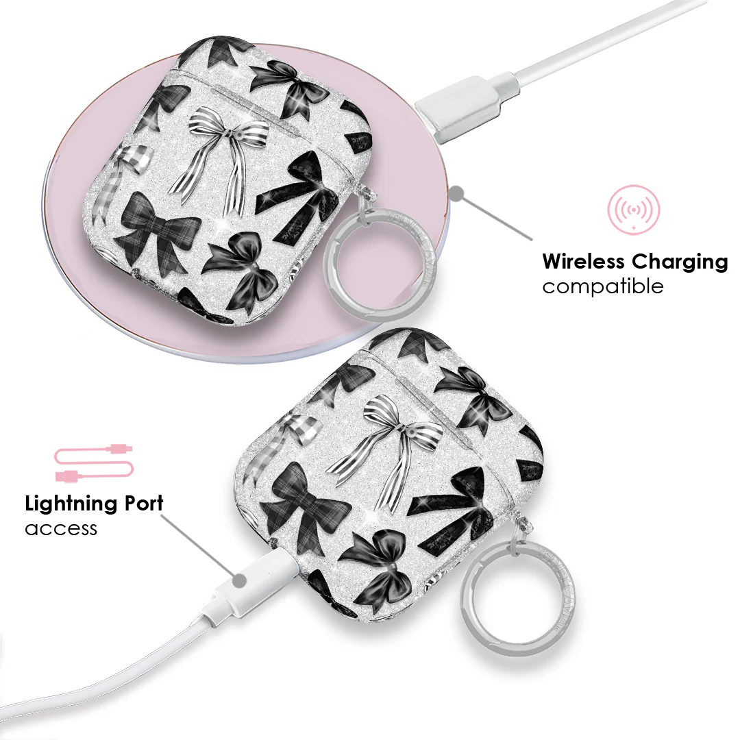 Gothic Bows AirPod Case - Image 4