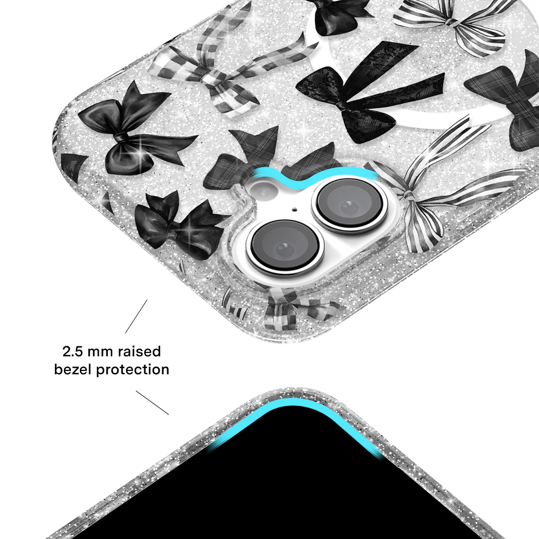 Gothic Bows iPhone Case - Image 2