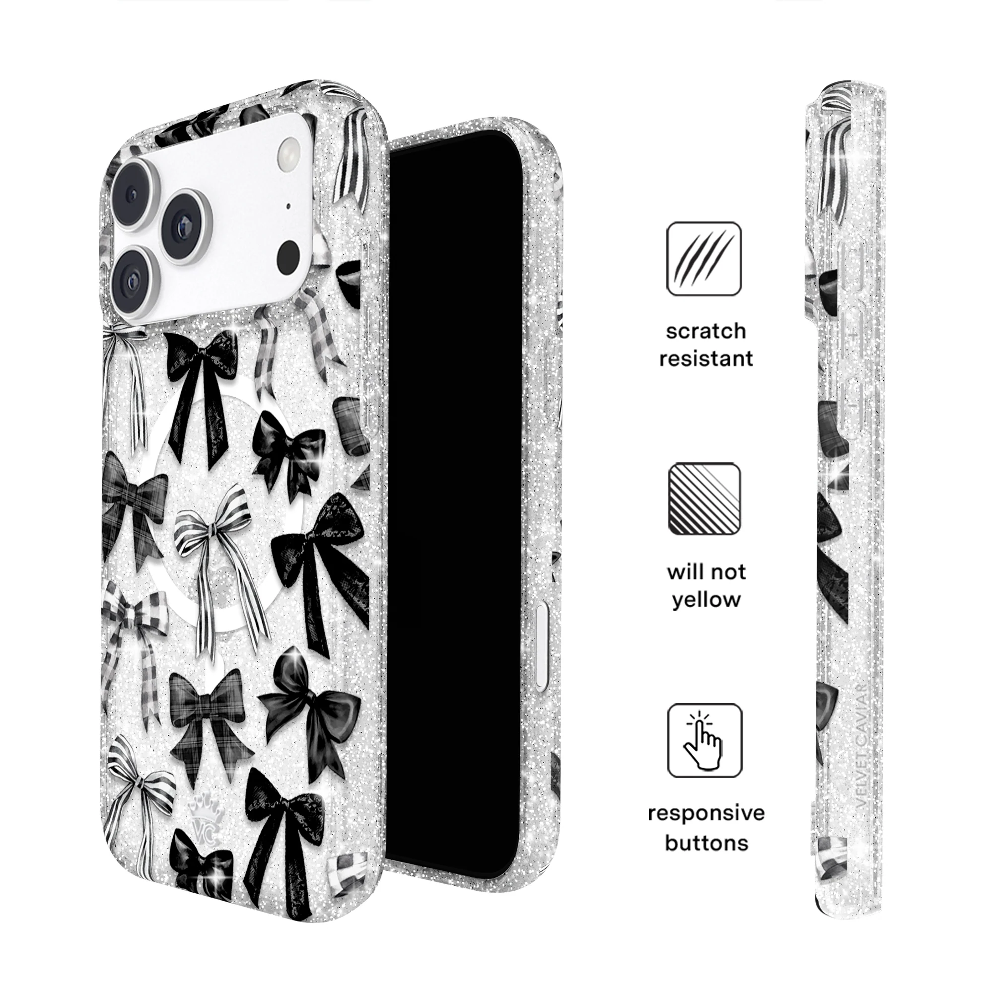 Gothic Bows iPhone Case - Image 95