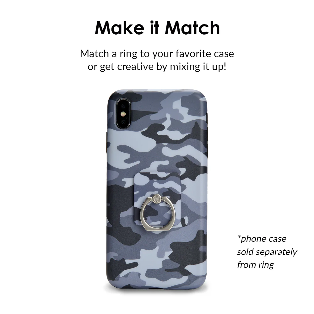 Gray Camo Phone Ring - Image 2