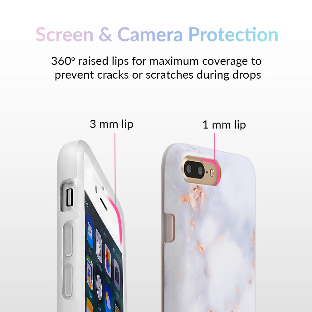 Gray Clouds Marble iPhone Case - Image 23