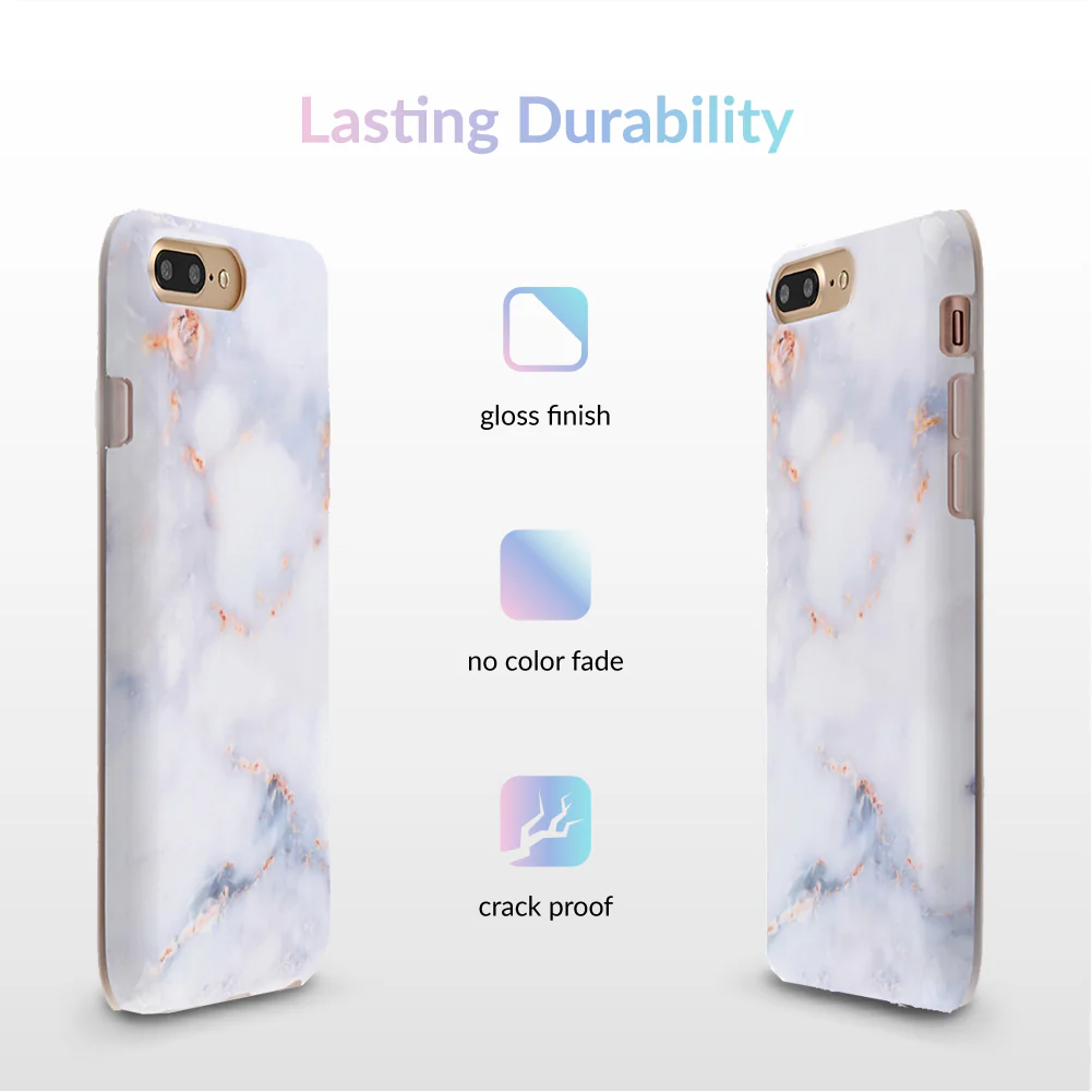 Gray Clouds Marble iPhone Case - Image 25