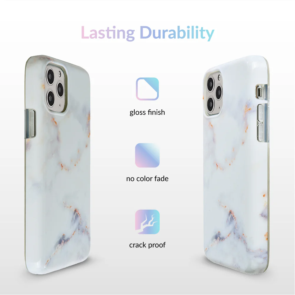 Gray Clouds Marble iPhone Case - Image 53