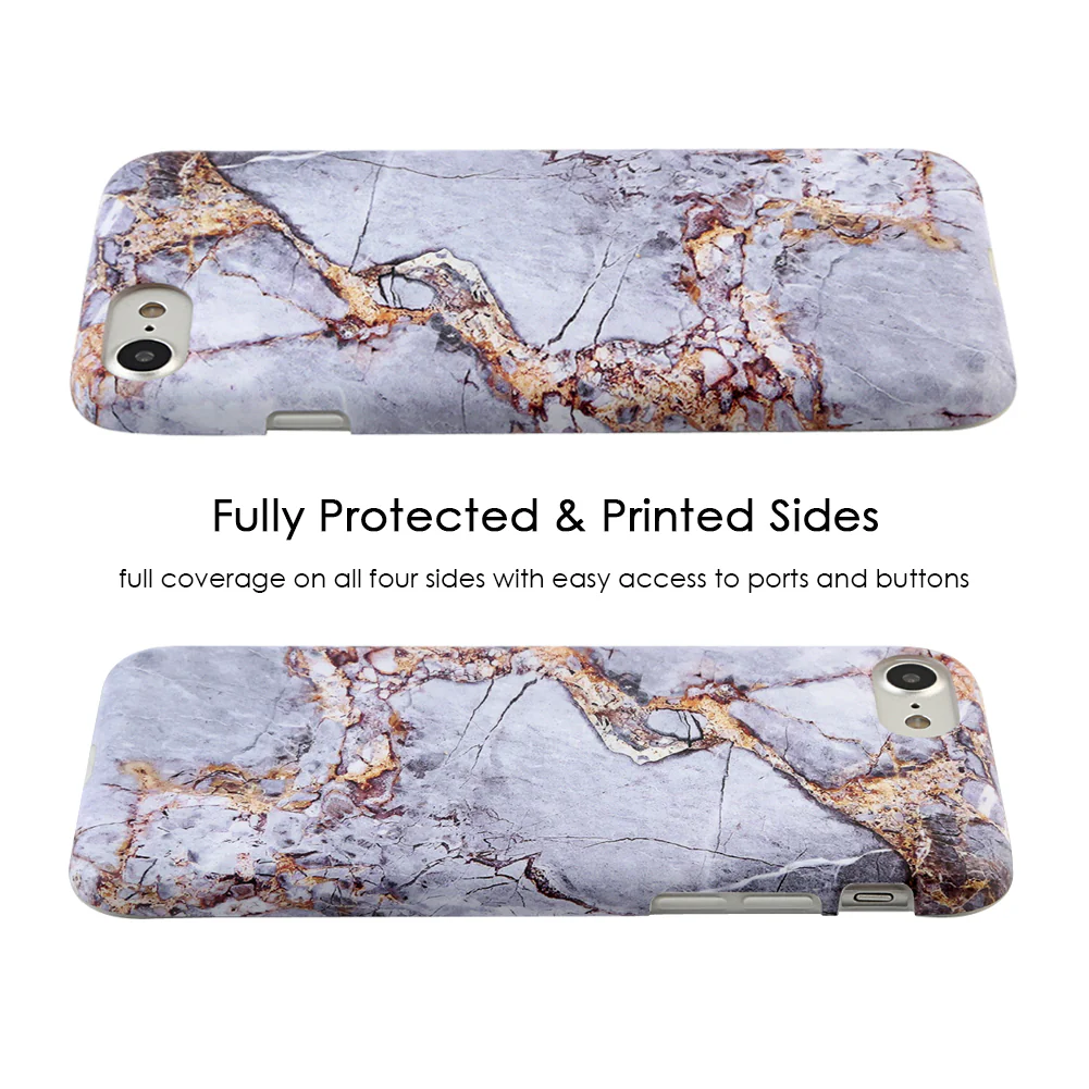 Gray & Gold Marble iPhone Case - Image 10