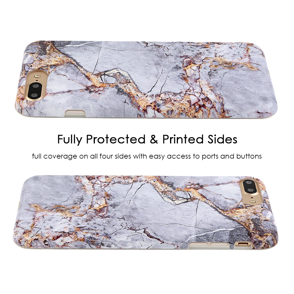 Gray & Gold Marble iPhone Case - Image 20